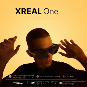 แว่น xreal One AR ใหม่2026ระบบประมวลผลเชิงพื้นที่ที่3DoF ระบบไมโครโอแอล120เฮิรตซ์ความหน่วงต่ำ3มิลลิวินาที ODM - Product Image 1