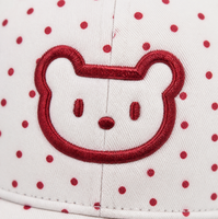 Gorra de Béisbol de 6 Paneles con Visera para Bebés, Unisex, de Poliéster/Algodón, para Niños, Primavera/Verano