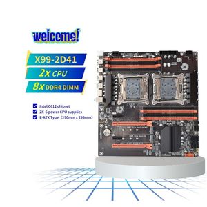 PANDL Mainboard CPU ganda mendukung Motherboard XEON E5 V3 V4, saluran Quad <span class=keywords><strong>DDR4</strong></span> REC <span class=keywords><strong>RAM</strong></span> X99 - Product Image 1