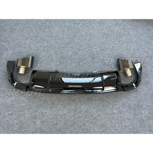 Pour Audi A5 2017-2020 : Kit Carrosserie Diffuseur de Pare-chocs Arrière, Lame de Pare-chocs Arrière, Embout d'Échappement Arrière, Accessoires Auto - Product Image 5