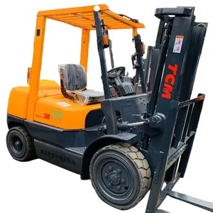 Factory tcm outlet new design 3 3.5 ton 3000 3500 kg FD30 FD35 hydraulic diesel forklift with Euro5/EPA