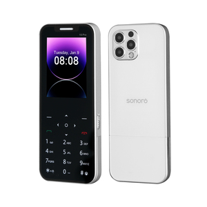 Vendite di fabbrica a buon mercato funzione di telefono vecchio bambini sbloccato telefoni cellulari da 2.4 pollici quattro Sim card Bar Feature Phone - Product Image 3