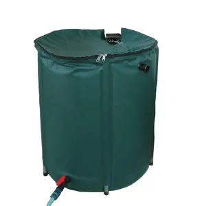 26加仑可折叠雨水收集系统水聚氯乙烯雨水储水箱水培灌溉桶