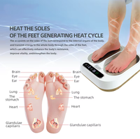 Masseur de pieds Tera P90 Plus avec technologie bioénergétique professionnelle, activation cellulaire, circulation sanguine, thérapie chauffante