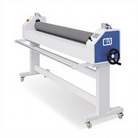 Machine de plastification manuelle à feuille chaude grand format, plastifieuse thermique pneumatique pour le laminage de carton CY1680C Papier/Plastique/Film