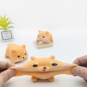 Descomprimir Shiba Inu Squeeze Toy, nuevo y único, mentira Shiba Inu, cachorro de dibujos animados. - Product Image 6