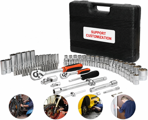 Juego de Llaves de Trinquete Métricas Xiaoyi de 108 Piezas, Juego de Llaves Allen con Vasos Grandes, Herramienta Mecánica OEM para Reparación de Motocicletas - Product Image 2