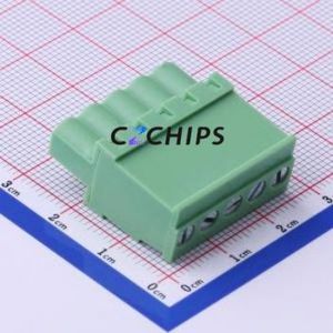 XY2500F-AV-5.0-5P Plug-in Terminal Block P=5mm Connector ( Connector Type: Plug )( Construction: 1x5P )( Pitch: 5mm ) - Product Image 2