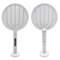 Raquette anti-moustiques électrique HXP portable rechargeable à batterie au lithium écologique