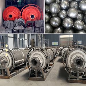 अच्छी स्थिति 800 एक्स 1300 सोने के खनन के लिए छोटे गीले प्रकार की पीस बॉल मिल का उपयोग किया - Product Image 4