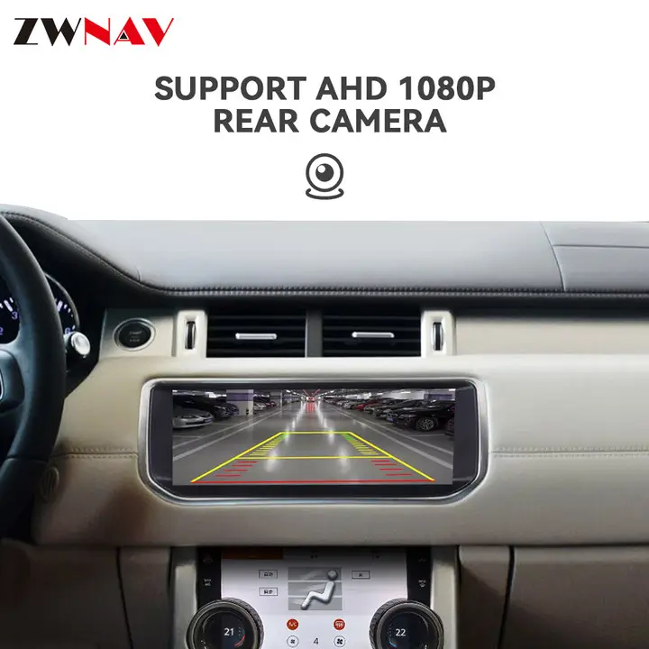 ZWNAV Carplay 멀티미디어 플레이어 GPS 네비게이션 레인지 로버 Evoque L551 L538 2012-2018 자동차 라디오 스테레오 Carplay 유닛