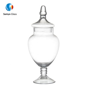 ขวดแก้วใสทรงวินเทจสไตล์ยุโรปสำหรับเก็บคาเวียร์ ผลิตตามสั่งจากโรงงาน - Product Image 2