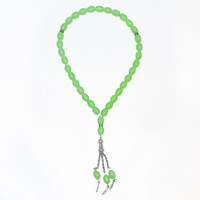 Misbaha Agate Tasbih en vrac vente en gros perles de prière 33 chapelet musulman musulman cristal puce Bracelet perles de verre Bracelet