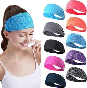Diademas de entrenamiento para mujeres, bandas deportivas para el sudor, diademas de Yoga para Fitness, pañuelo antideslizante Atlético elástico para hombres, mujeres y niñas - Product Image 1