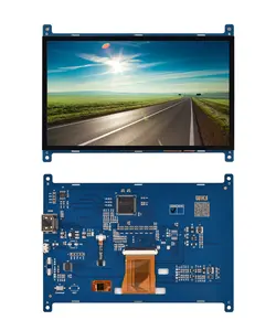 Tela lcd de 5.0 polegadas 800*480 raspberry 2.0 touch com hmi usb interface