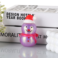 2026 Weihnachten Leuchtender Schneemann Quetschspielzeug Stressabbau Neuartige Spielzeuge Klassenzimmer Geburtstag Weihnachtsgeschenke Partyzubehör