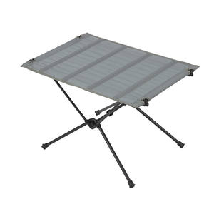 Custom Logo Outdoor Ultralight Compact <b>Foldable</b> <b>Picnic</b> Aluminum Cloth Oxford Fabric Mini Camping <b>Table</b> - Product Image 1