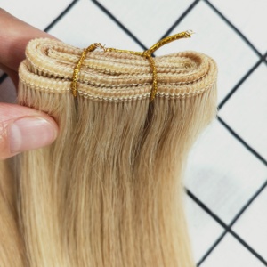 Máquina de alta calidad Trama de Cabello 100% <span class=keywords><strong>Extensiones</strong></span> de cabello humano chino virgen Cutícula completa Trenzado intacto Blanqueamiento recto - Product Image 1