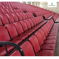 Fourniture d'usine ZONWINXIN personnalisé intérieur extérieur escamotable gradin chaise gradins de stade mobiles