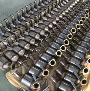 Оптовый выпускной коллектор высокого качества с каталитическим нейтрализатором Euro4 Euro5 для AUDI A4 A5 B8 <span class=keywords><strong>2</strong></span>.5T 3.0T, для Porsche Macan - Product Image 3