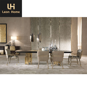 Offre Spéciale populaire Nouveau Design <span class=keywords><strong>Ensemble</strong></span> de <span class=keywords><strong>Salle</strong></span> <span class=keywords><strong>à</strong></span> <span class=keywords><strong>Manger</strong></span> de Luxe Table <span class=keywords><strong>à</strong></span> <span class=keywords><strong>Manger</strong></span> en Bois <span class=keywords><strong>Ensemble</strong></span> 8 Places Meubles Table <span class=keywords><strong>à</strong></span> <span class=keywords><strong>Manger</strong></span> - Product Image 5