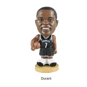 Bán Buôn 18Cm Nhựa Tùy Chỉnh Bobblehead Bức Tượng Mô Hình Mini Cầu Thủ Bóng Rổ Bức Tượng Thủ Công Trang Trí Cho Vận Động Viên Quà Lưu Niệm