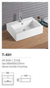 Económica cubeta profunda para fregadero <span class=keywords><strong>de</strong></span> cocina T-W2074 <span class=keywords><strong>de</strong></span> cerámica - Product Image 4