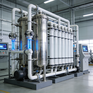 Système complet d'osmose inverse avec pompe PLC pour la dessalement de l'eau de mer, équipement de traitement de l'eau sur mesure, filtre à eau 5000L/heure - Product Image 3