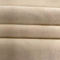 Tissu de tapisserie de meubles en daim, double face, 12mm, Polyester, pour vêtement