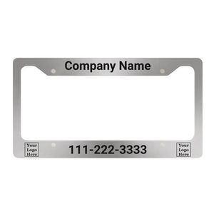 Marco <span class=keywords><strong>de</strong></span> placa <span class=keywords><strong>de</strong></span> matrícula <span class=keywords><strong>de</strong></span> coche <span class=keywords><strong>de</strong></span> acero inoxidable al por mayor Marco <span class=keywords><strong>de</strong></span> matrícula personalizado - Product Image 5