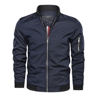 Personnalisé automne automne mode extérieur décontracté Streetwear manteau imperméable hommes épais veste