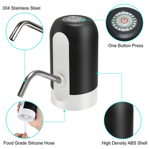 <span class=keywords><strong>Pompe</strong></span> à <span class=keywords><strong>eau</strong></span> électrique <span class=keywords><strong>automatique</strong></span> rechargeable par USB, <span class=keywords><strong>pompe</strong></span> à <span class=keywords><strong>eau</strong></span> portable pour bouteille d'<span class=keywords><strong>eau</strong></span> de 5 gallons, distributeur d'<span class=keywords><strong>eau</strong></span> pour la maison, le bureau, le <span class=keywords><strong>camping</strong></span> - Product Image 2