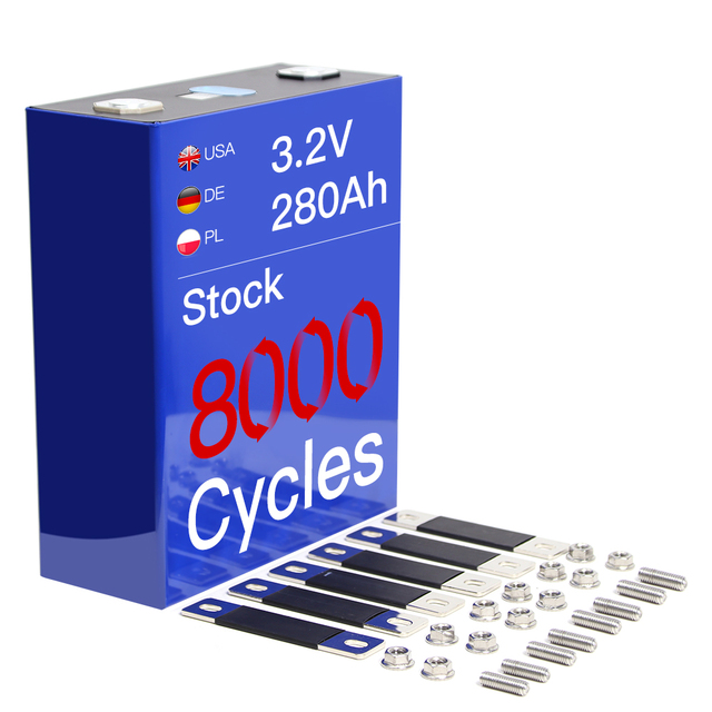 IMR EVE 280Ah Lifepo4 Battery Cell LF280k Grade a 3.2v EU US USA Stock Lithium Ion Li Prismatic LFP EV Phosphate Iron Akku