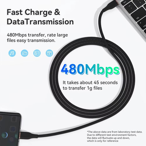 Cable USB C de Carga Rápida de 2m y 60w, Cable de Datos y Cargador para S21 S20 <span class=keywords><strong>A51</strong></span> Mi 10 - Product Image 3