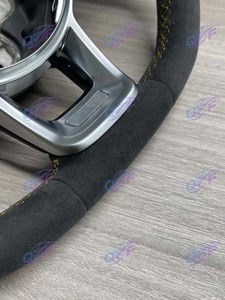 Gran oferta, nuevos productos explosivos, costuras azules de cuero perforado para volante de coche Volkswagen Golf MK8 - Product Image 3