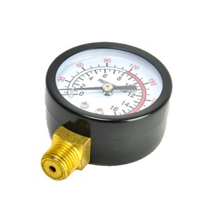 Plowing Y40Y50 Pressure Gauge 0-16BAR 0-240PSI Analog Copper Thread Vertical Gauge Head - Product Image 5