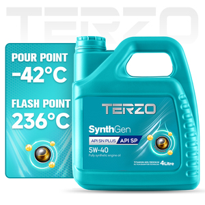 น้ำมันเครื่องสังเคราะห์แท้ TERZO SynthGen 5W40 สำหรับเครื่องยนต์เบนซิน API SP API SN PLUS สำหรับรถยนต์เทอร์โบยุโรป - Product Image 5