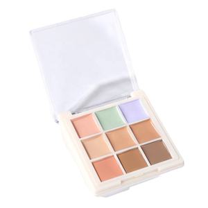 Logo personnalisé visage fond de teint crémeux correcteur marque privée haute couverture correcteur sous les yeux maquillage correcteur Palette - Product Image 5