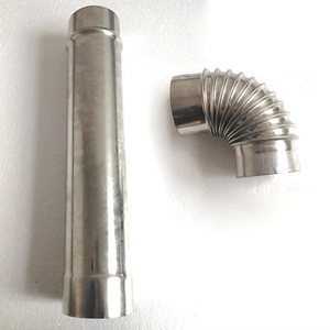 Ensemble de tuyaux et coudes en acier inoxydable <span class=keywords><strong>pour</strong></span> poêle à <span class=keywords><strong>bois</strong></span> - Product Image 5