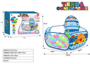 Portable enfants dinosaure tente de <span class=keywords><strong>camping</strong></span> en plein air <span class=keywords><strong>Camping</strong></span> aire de jeux Pop Up bébé cadeau enfants jouer tente piscine à balles - Product Image 4