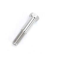 Vis hexagonales en acier au carbone M6-M16, filetage partiel, classe 8.8, zinguées, pour machines de construction