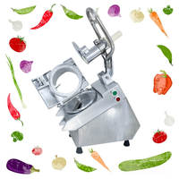 Máquina Cortadora de Verduras Automática Pequeña Comercial, Cortadora de Verduras para Zanahorias, Repollo, Patatas, Pepinos y Cebollas