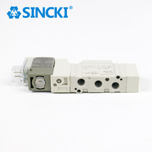 SMC SY Serie Pneumatisches Magnetventil SY3120-5LZD-M5 für Schmierstoff geber für Maschinen anwendungen - Product Image 3