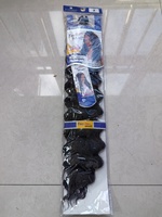 BELEZA 1X Cheveux à Tresser Vague d'Eau Classique, Tissage Crochet Grande Boucle Profonde, Paquet Original pour Passion Twist