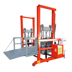 Çok Fonksiyonlu Kaldırma Ekipmanı Mobil Yükleme ve Boşaltma Platformu Hidrolik Konteyner Çift/Dört Kolonlu Karbon Çelik - Product Image 5