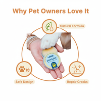Baume Apaisant Naturel pour Chiens en Emballage Plastique Écologique – Soulage les Démangeaisons Allergiques et Hydrate la Peau Sèche (Vente en Gros)