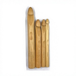 HASAN CRAFT Juego de Agujas de Tejer de Madera Rectas con Mango Suave, Ecológicas, Simples, Duraderas, de Primera Calidad, para Venta al por Mayor - Product Image 1