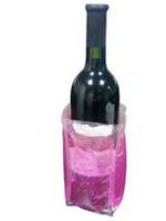 Sac de glace imperméable en PVC, pochette isotherme pour bouteille de vin et de Gel