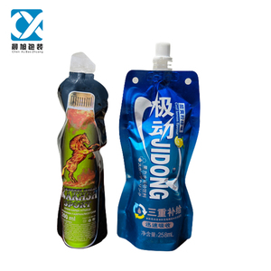 Tùy chỉnh bé uống bao bì túi nước ép trái cây tươi với hiệu ứng mờ hình dạng đặc biệt túi vòi làm từ nhựa PE - Product Image 5