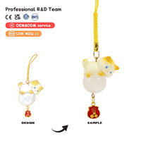 Boîte Mystère Meow Meow Good Luck Energy Charms : Pendentif Chat Mignon pour Cadeaux d'Anniversaire/Jouets de Noël à Collectionner